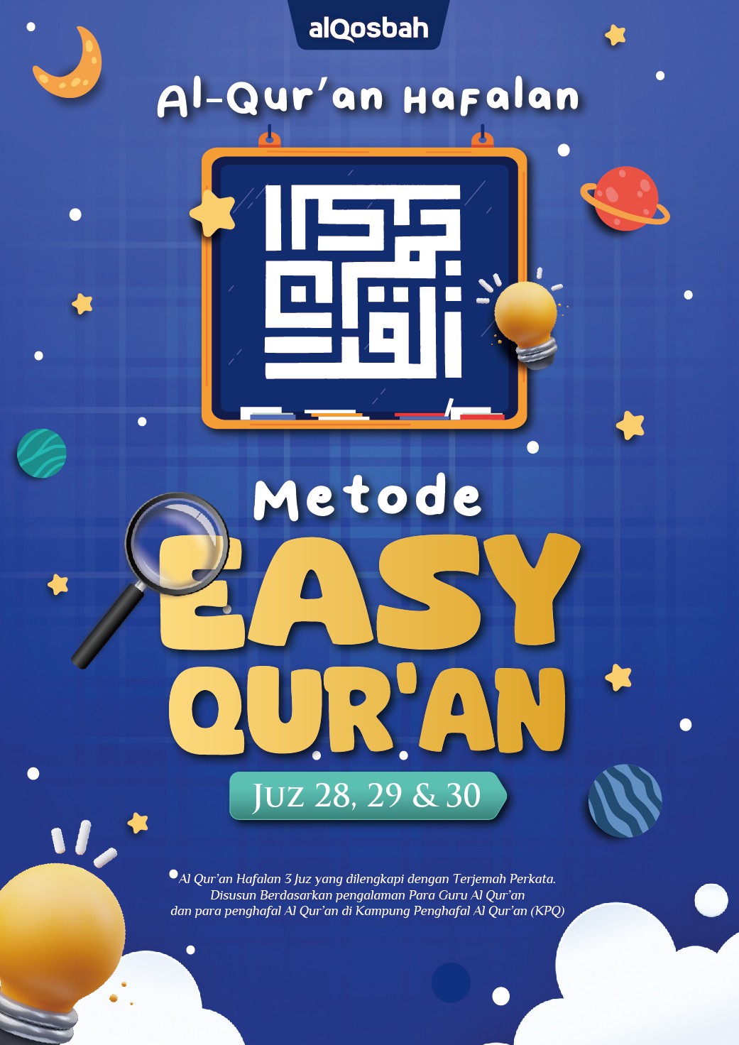 Al-Qur’an Hafalan Metode Easy Qur’an Juz 28, 29, 30 Ukuran B5